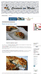 Mobile Screenshot of cocinandoconmontse.com